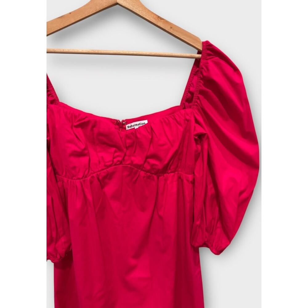 Reformation Farley Dress in Corvette Size 4 - Picture 3 of 7